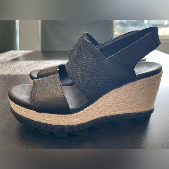 Sorel Shoes - Sorel Joanie II Slingback Espadrille Wedges Sandals